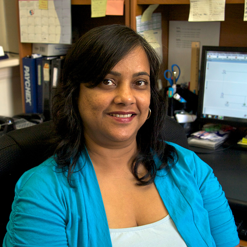 Nadine Walker, Teaneck Speech and Language Center Office Manager.